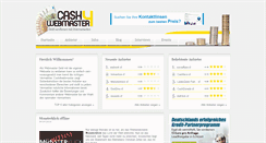 Desktop Screenshot of cash4webmaster.de