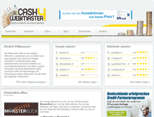 Tablet Screenshot of cash4webmaster.de